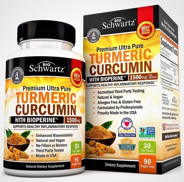 Turmeric Curcumin with Bioperene